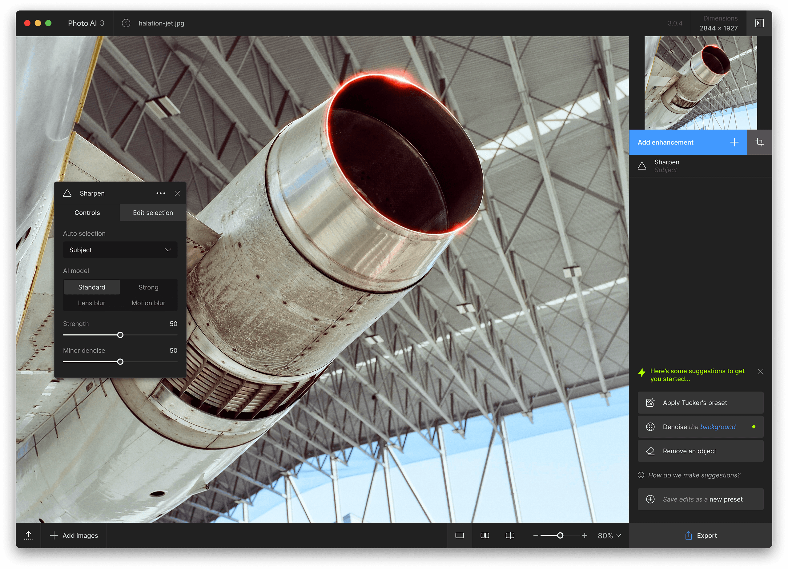 Topaz Labs Photo AI™ software